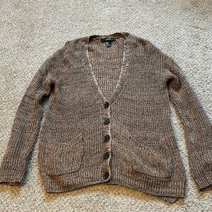 Forever 21 black and brown cardigan
